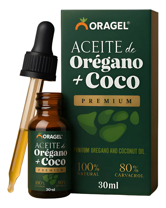 ACEITE DE OREGANO + COCO 2 EN 1